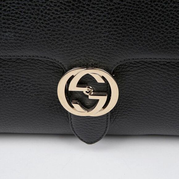 Interlocking Top Handle Tote Shoulder Bag - Picture 4 of 10